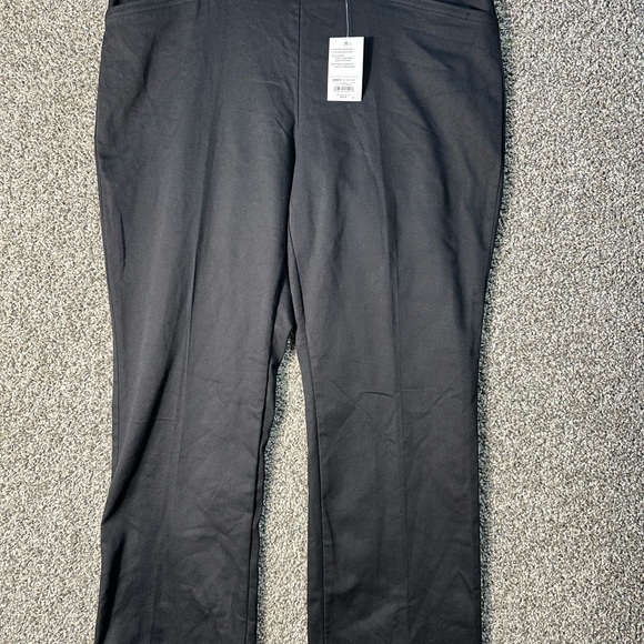 NWT Croft & Bartow Effortless Stretch pull on bootcut pants SZ 16 - Picture 3 of 6